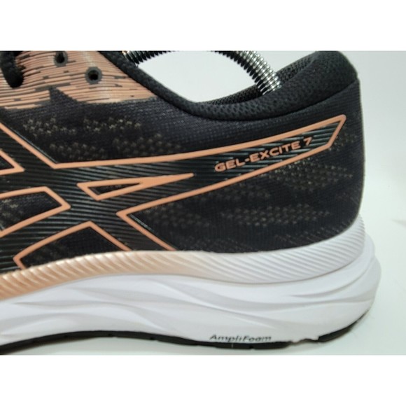 Asics Gel Excite 7 Womens Black Running Shoes Sneakers 1012A562 Size 11.5 - Picture 9 of 9